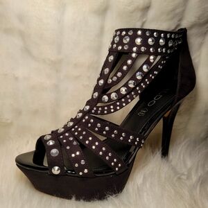 Aldo Jahns Platform Heel by Aldo Black Sz 8